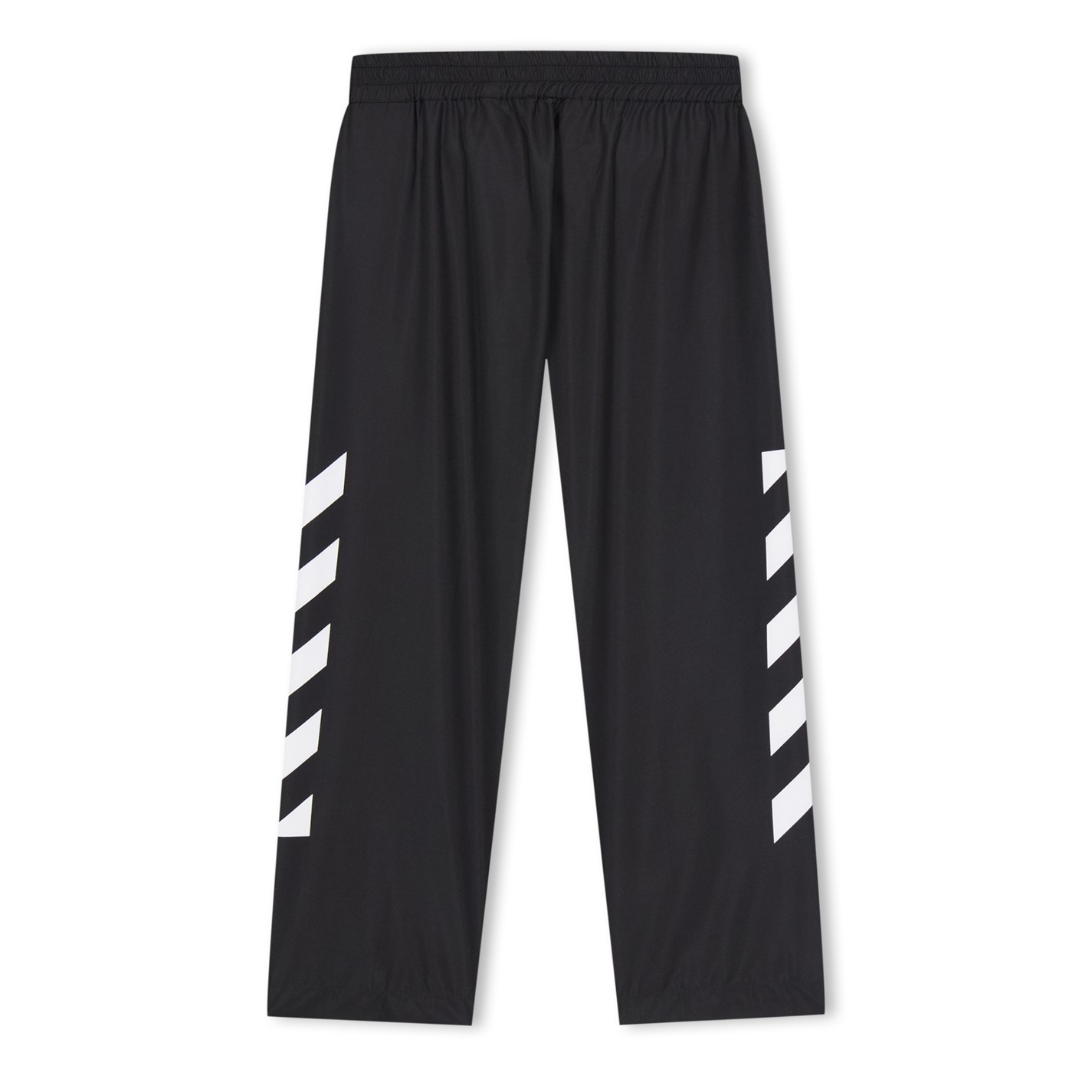 Pantaloni OFF alb Off Track copii negru