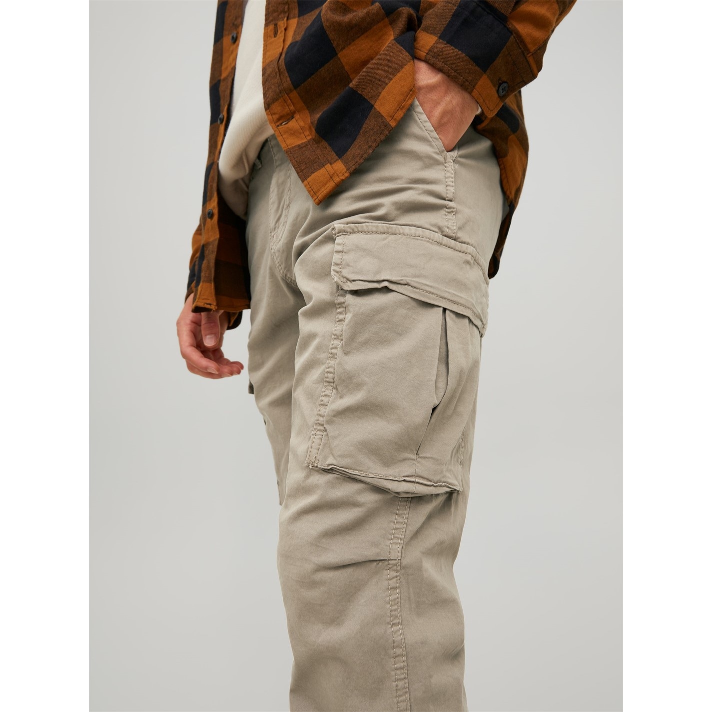 Pantaloni Pantaloni cargo Jack and Jones bej