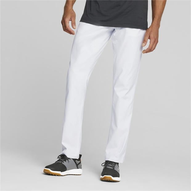 Pantaloni Puma 5 cu buzunar pentru Barbati alb