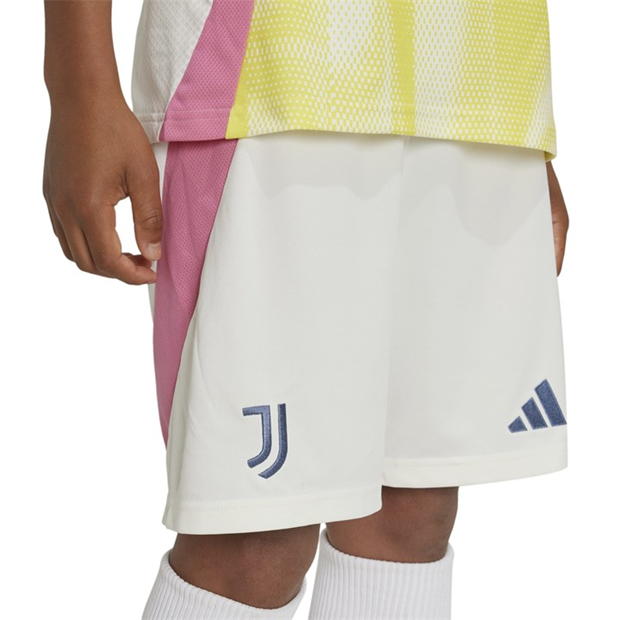 Pantaloni scurti adidas Juventus Away 2024 2025 Juniors alb