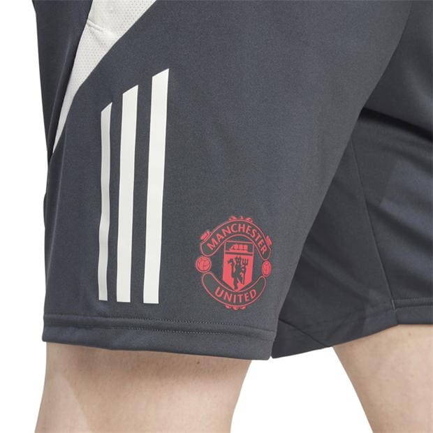 Pantaloni scurti antrenament adidas Manchester United European Tiro 24 pentru adulti negru