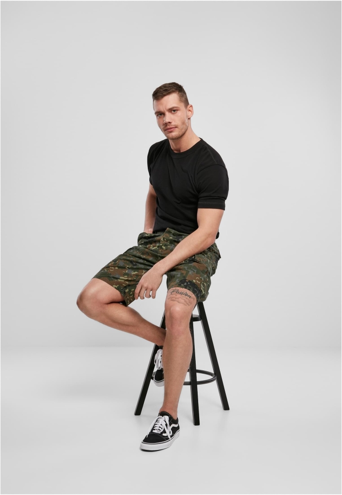 Pantaloni scurti BDU Ripstop camuflaj Brandit