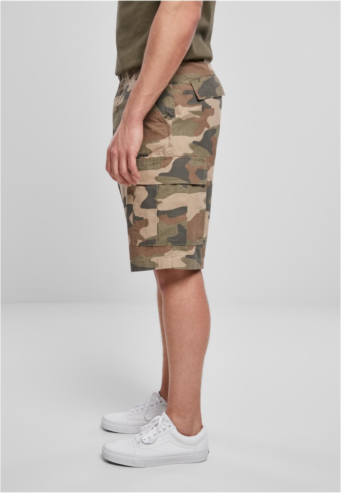 Pantaloni scurti BDU Ripstop deschis camuflaj Brandit