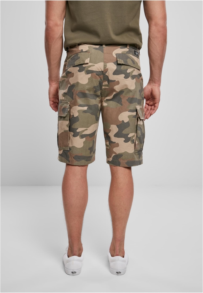 Pantaloni scurti BDU Ripstop deschis camuflaj Brandit