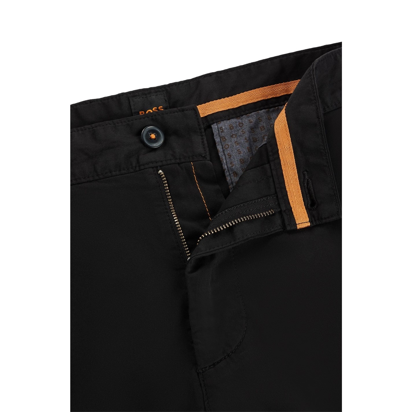 Pantaloni scurti Boss Slim Fit Chino negru