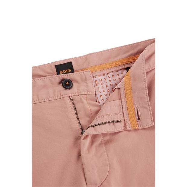 Pantaloni scurti Boss Slim Fit Chino open roz