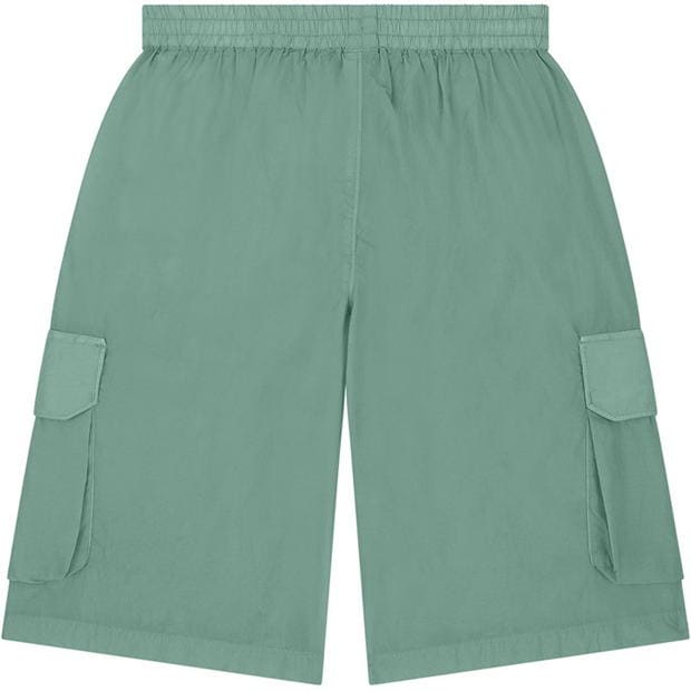 Pantaloni scurti CP COMPANY Lens pentru baieti verde bay