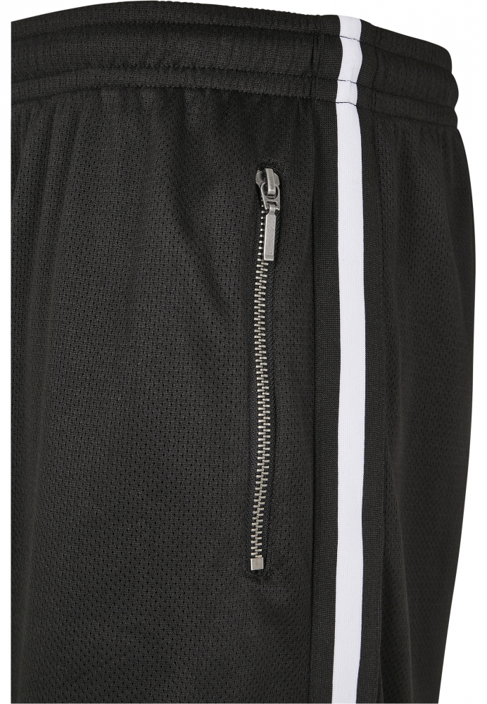 Pantaloni scurti cu dungi Premium negru Urban Classics