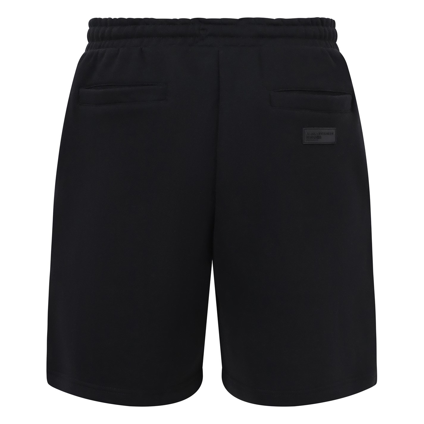 Pantaloni scurti cu imprimeu Blank Essentials Arch HD negru