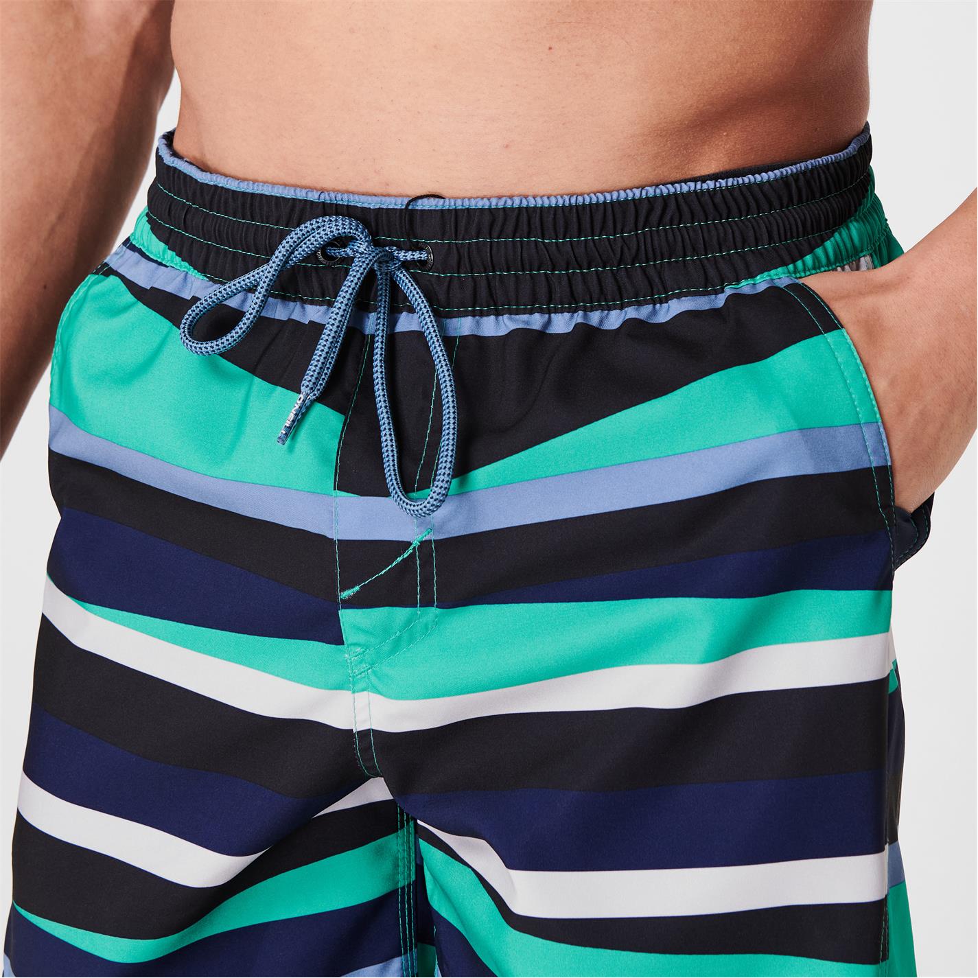 Pantaloni scurti cu imprimeu ONeill Swim negru albastru