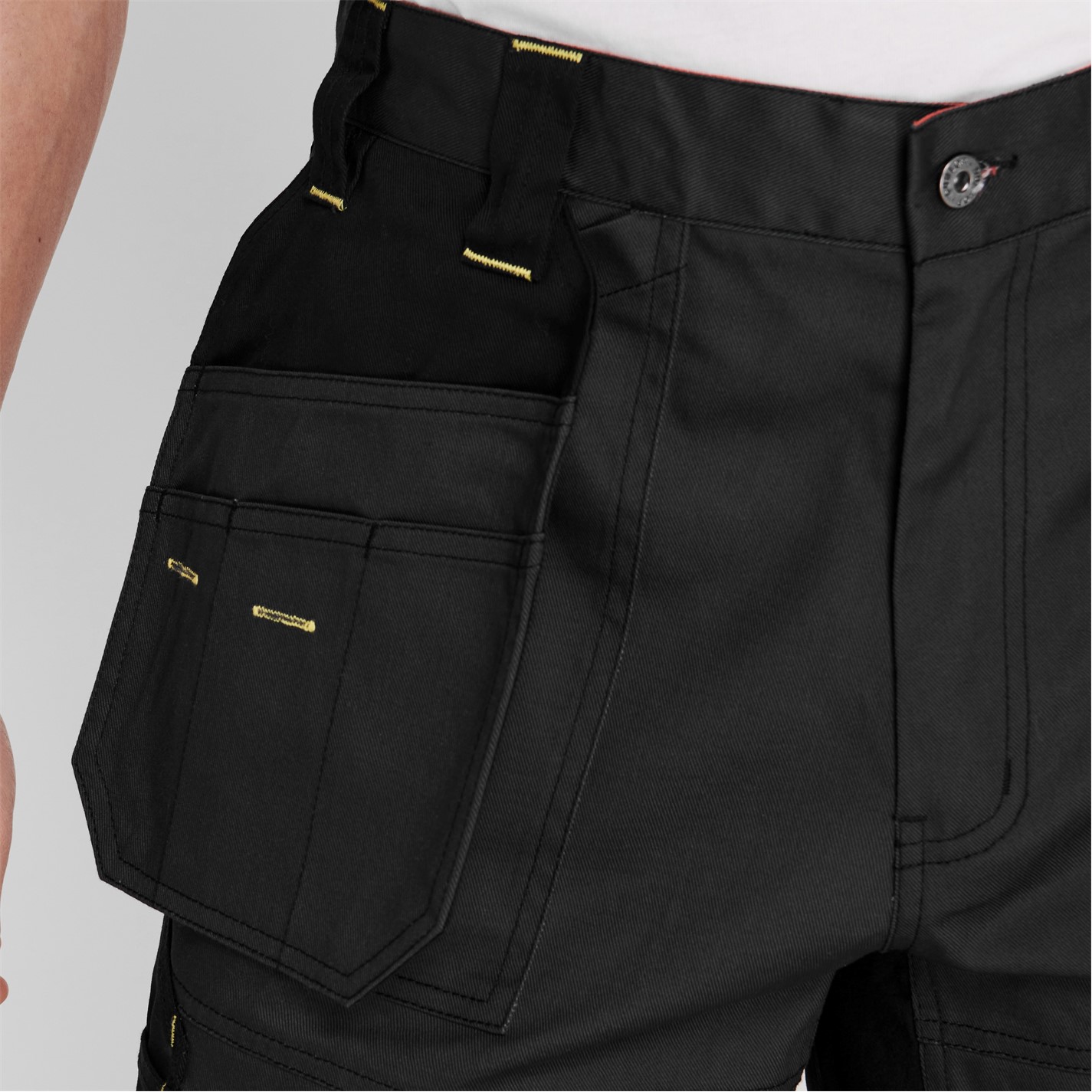 Pantaloni scurti Dunlop Stretch pentru Barbati gri carbune negru