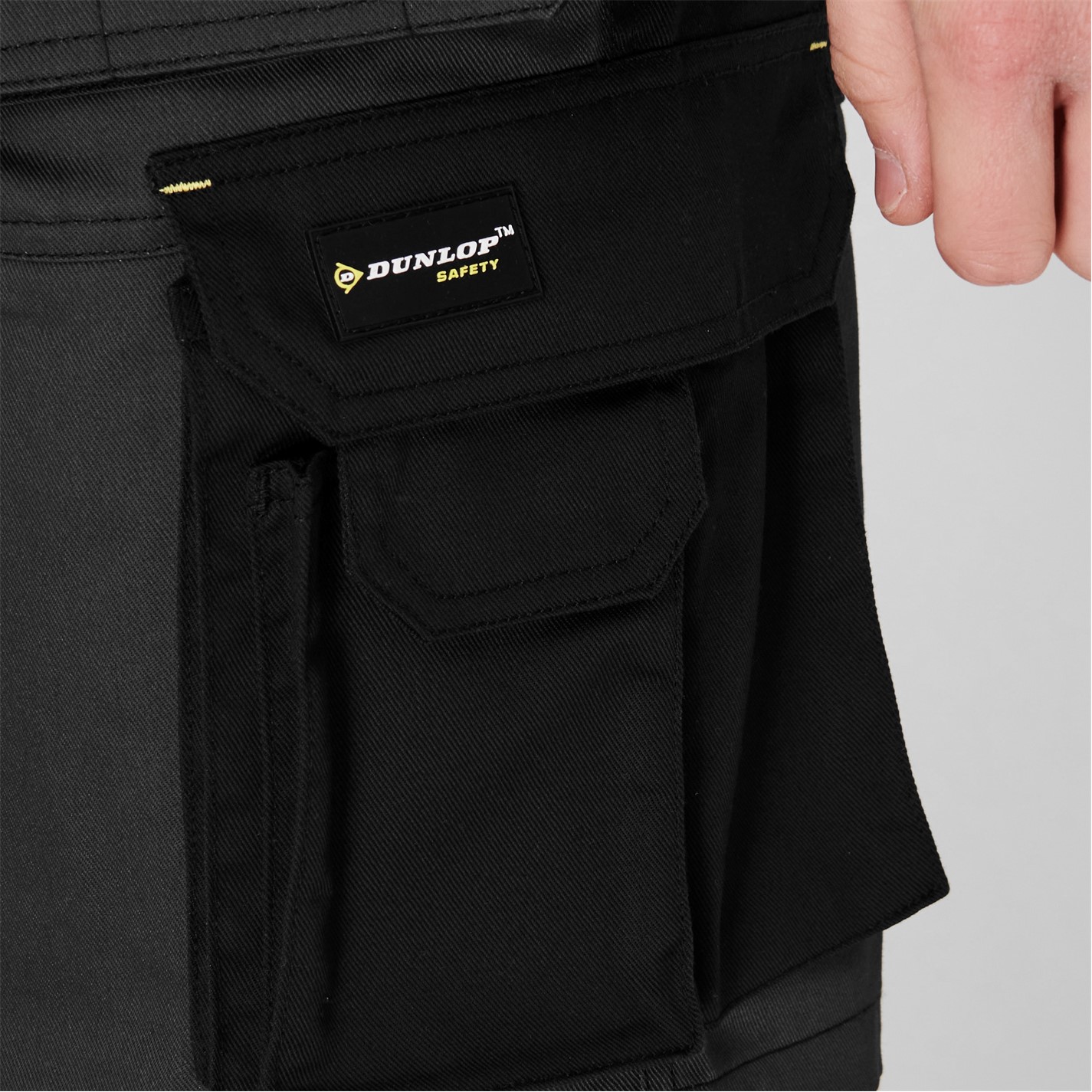 Pantaloni scurti Dunlop Stretch pentru Barbati gri carbune negru