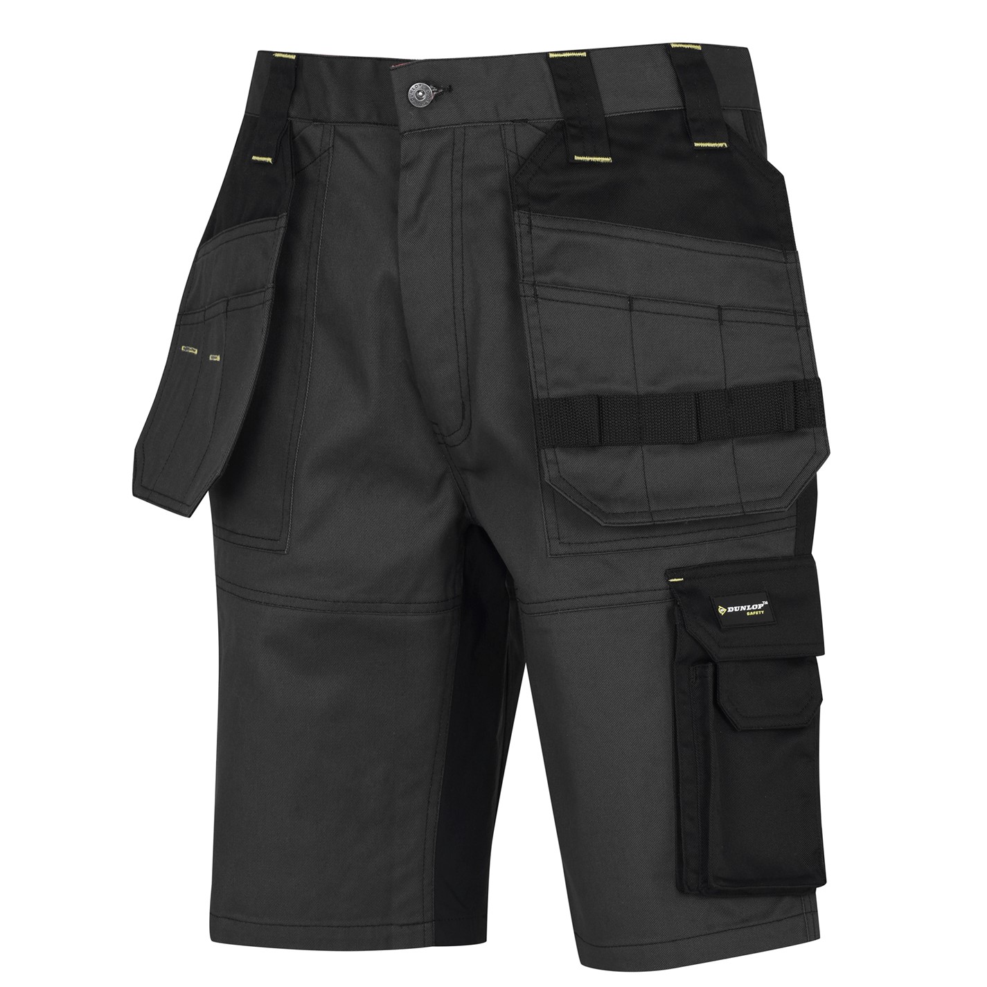 Pantaloni scurti Dunlop Stretch pentru Barbati gri carbune negru