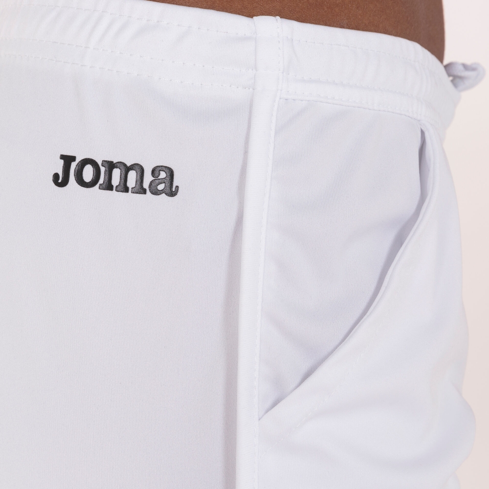 pantaloni scurti sport Joma Combi alb