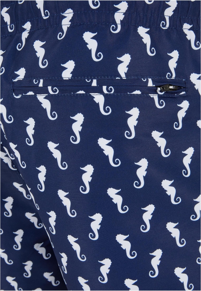 Pantaloni scurti inot Pattern? bleumarin Urban Classics