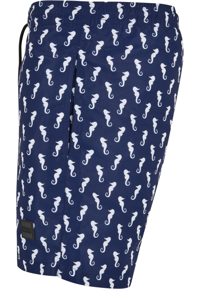 Pantaloni scurti inot Pattern? bleumarin Urban Classics