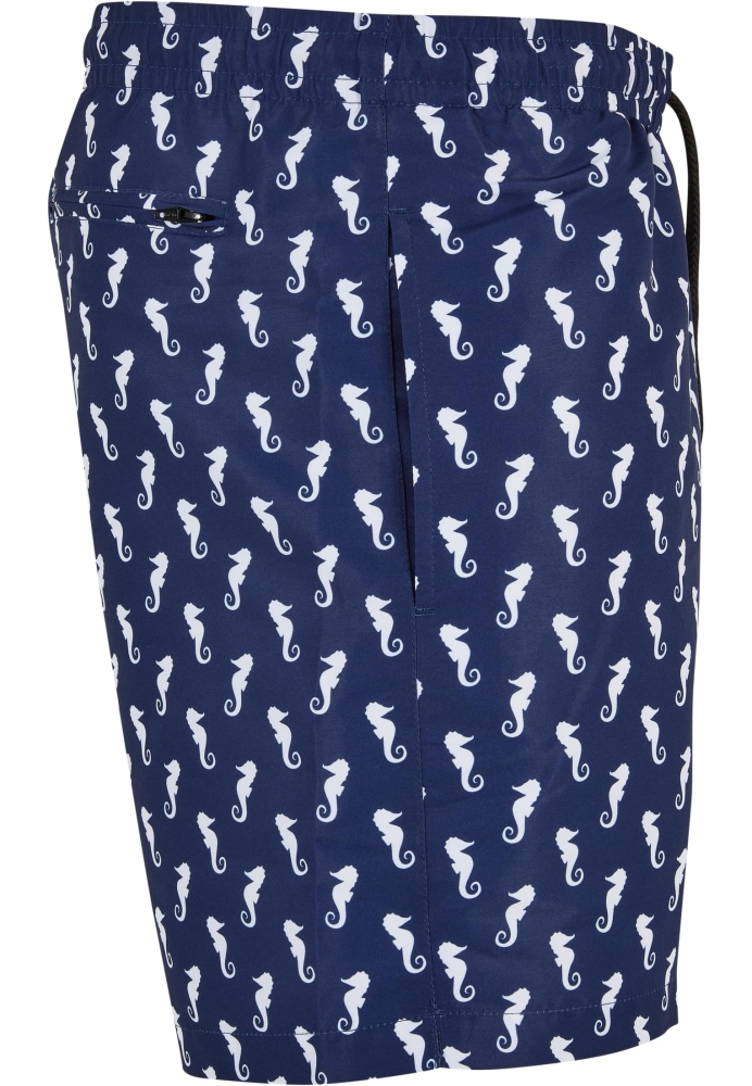 Pantaloni scurti inot Pattern? bleumarin Urban Classics