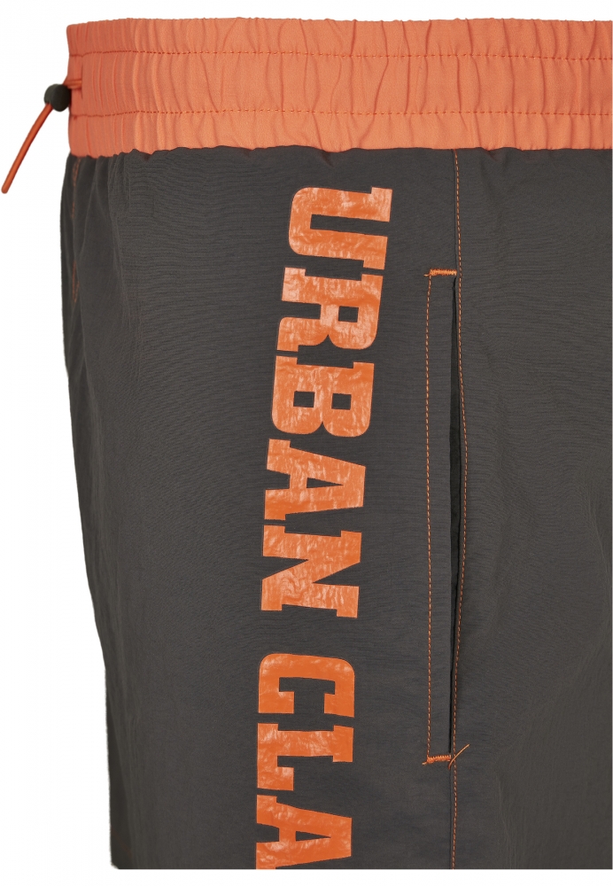 Pantaloni scurti inot UC Logo gri Urban Classics