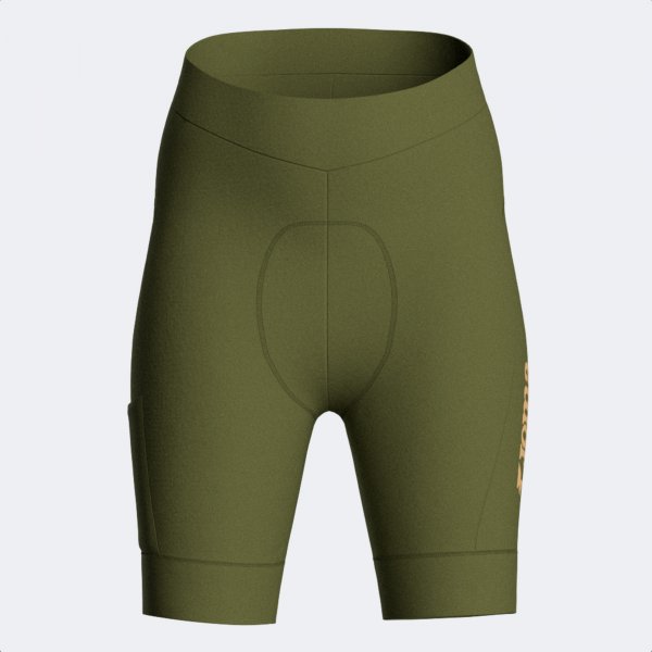 Pantaloni scurti Joma Crono ciclism verde