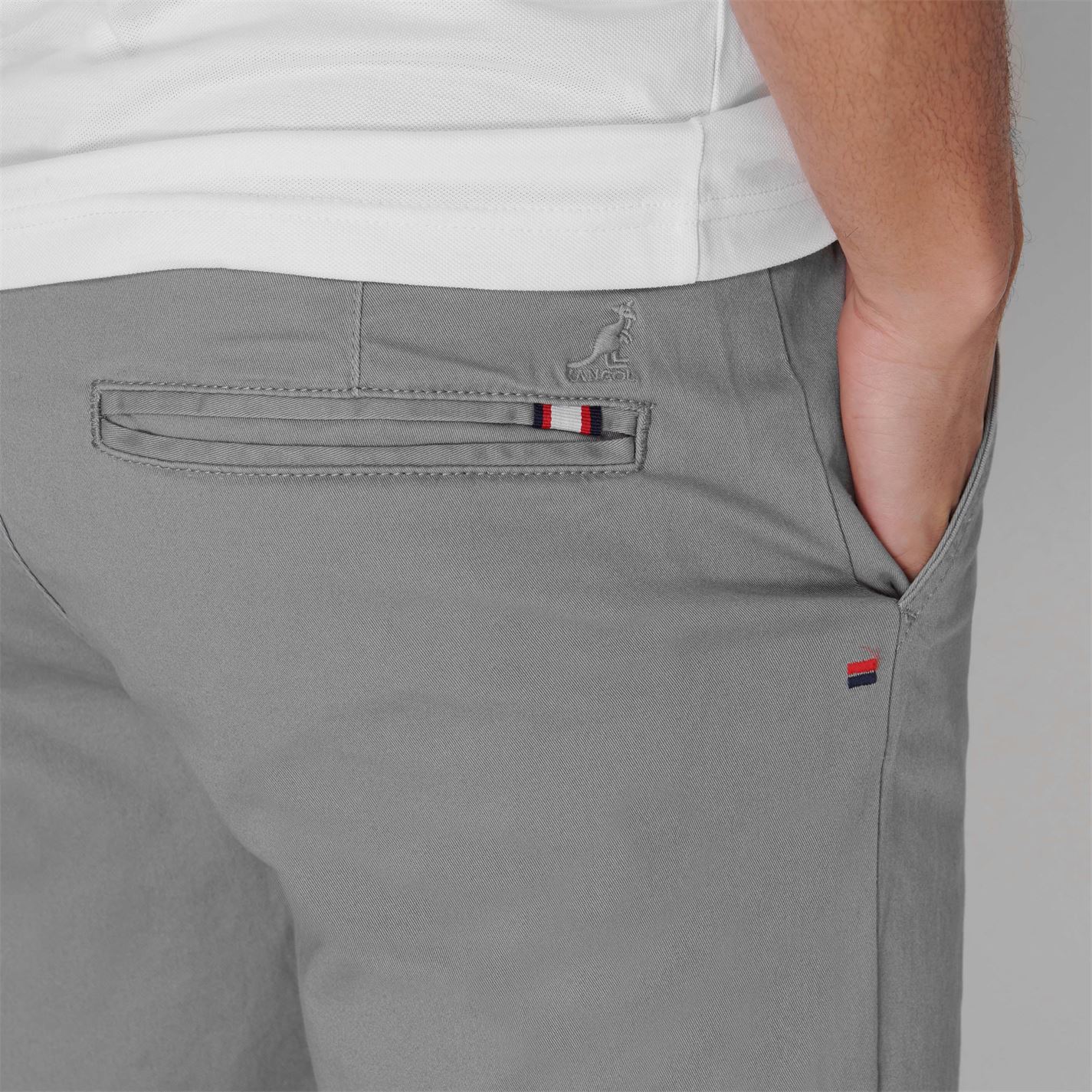 Pantaloni scurti Kangol Chino pentru Barbati maro deschis