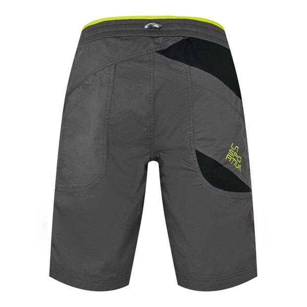 Pantaloni scurti La Sportiva gri verde lime