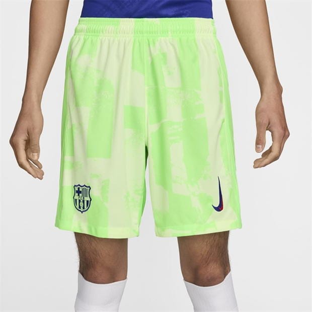 Pantaloni scurti Nike Barcelona Third 2024 2025 pentru adulti verde