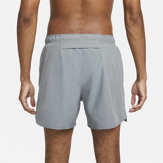 Pantaloni scurti Nike Challenger Dri-FIT 5 cu captuseala alergare pentru Barbati gri smok