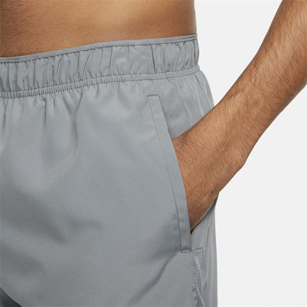 Pantaloni scurti Nike Challenger Dri-FIT 5 cu captuseala alergare pentru Barbati gri smok