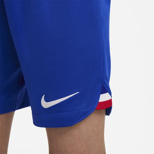 Pantaloni scurti Nike Fff 2022/23 Stadium Away Big Dri-Fit Soccer fotbal Short Unisex pentru Copii albastru