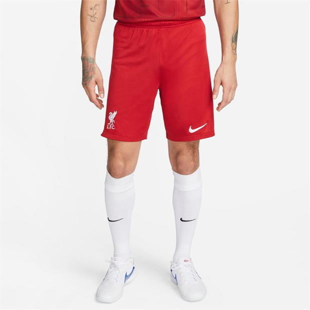 Pantaloni scurti Nike Liverpool Acasa 2023 2024 pentru adulti rosu alb