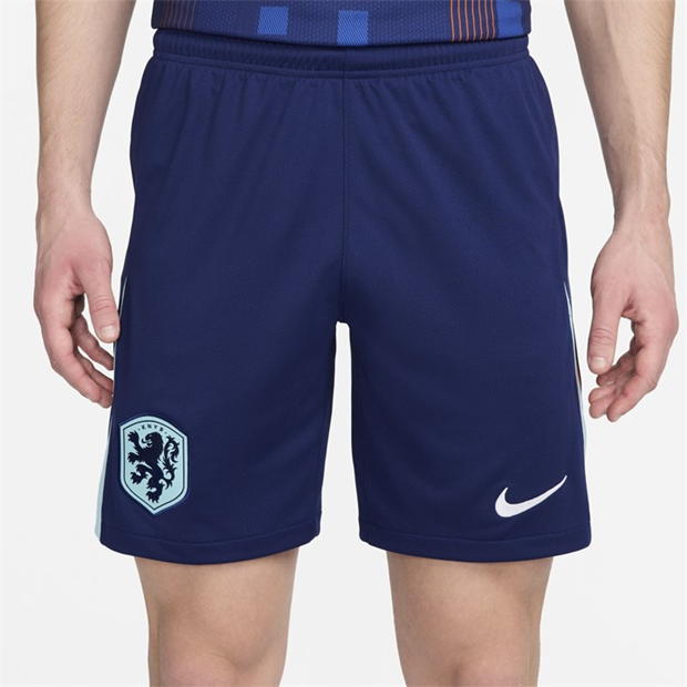 Pantaloni scurti Nike Netherlands Away 2024 pentru adulti albastru