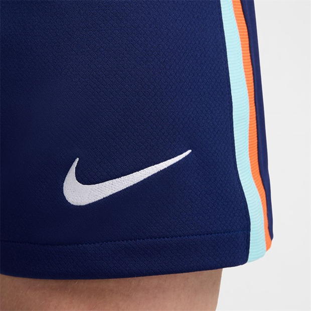 Pantaloni scurti Nike Netherlands Away 2024 pentru adulti albastru