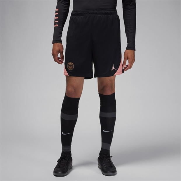 Pantaloni scurti Nike Paris Saint-Germain Strike Third 2024 2025 pentru adulti negru