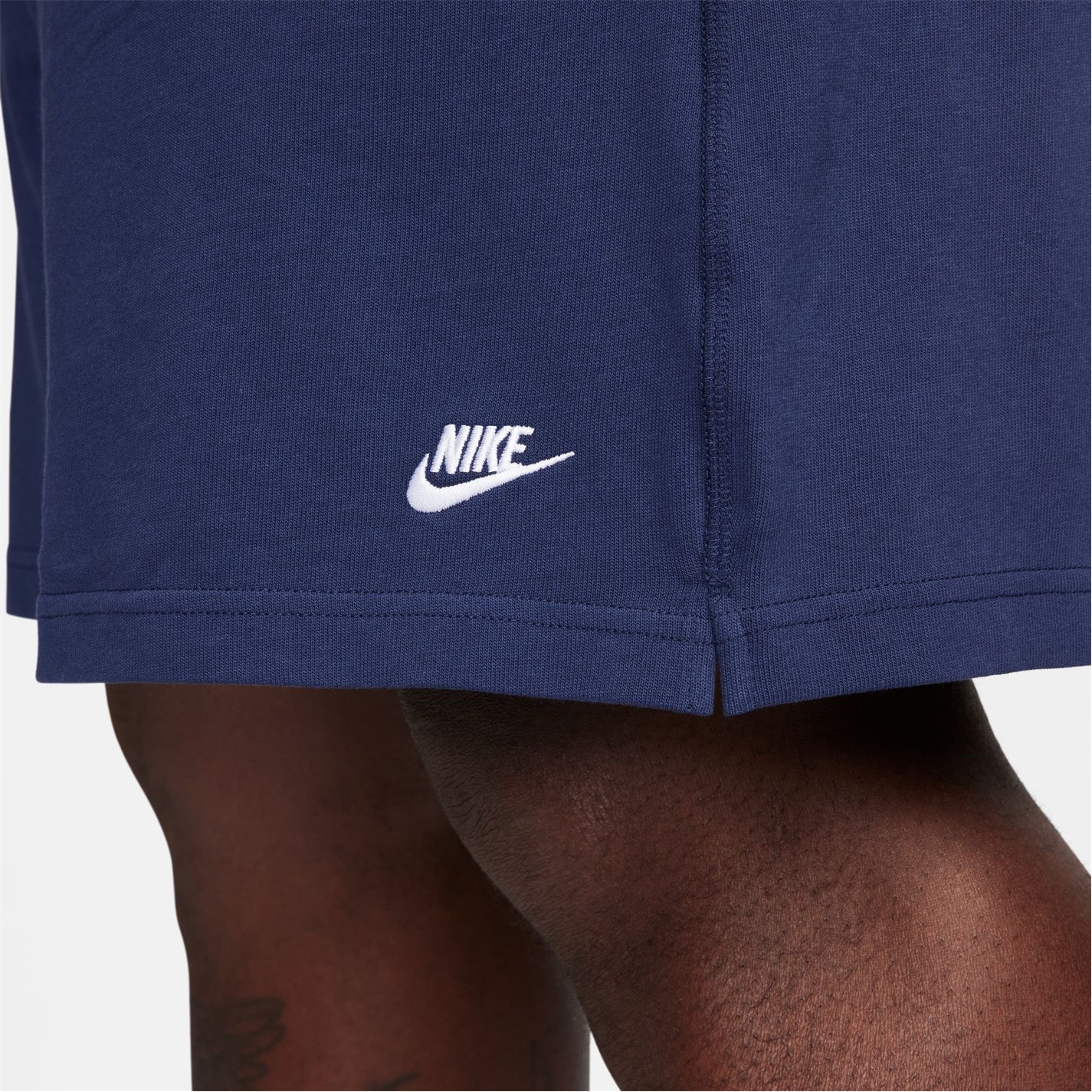 Pantaloni scurti Nike Sportswear Club pentru Barbati bleumarin alb