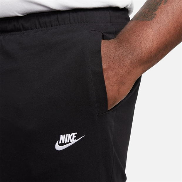 Pantaloni scurti Nike Sportswear Club pentru Barbati negru alb