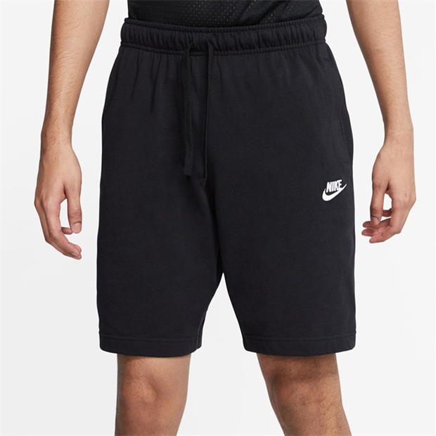 Pantaloni scurti Nike Sportswear Club pentru Barbati negru alb