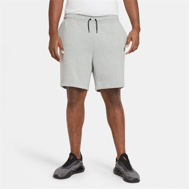 Pantaloni scurti pentru barbati Nike Sportswear Tech inchis gri deschis