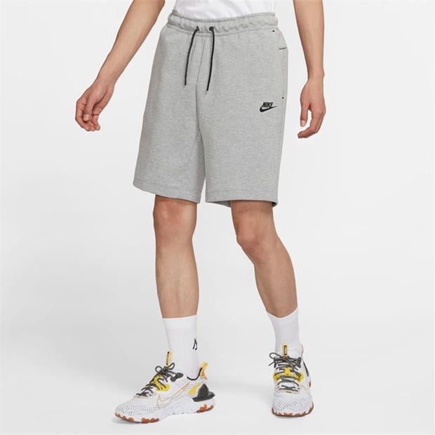 Pantaloni scurti pentru barbati Nike Sportswear Tech inchis gri deschis