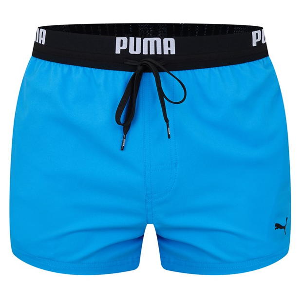 Pantaloni scurti Puma Logo energy albastru