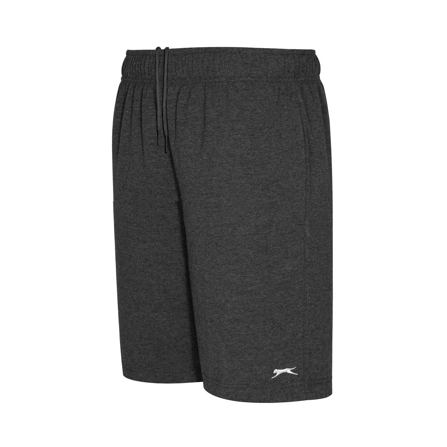 Pantaloni scurti Slazenger Jersey pentru Barbati gri carbune