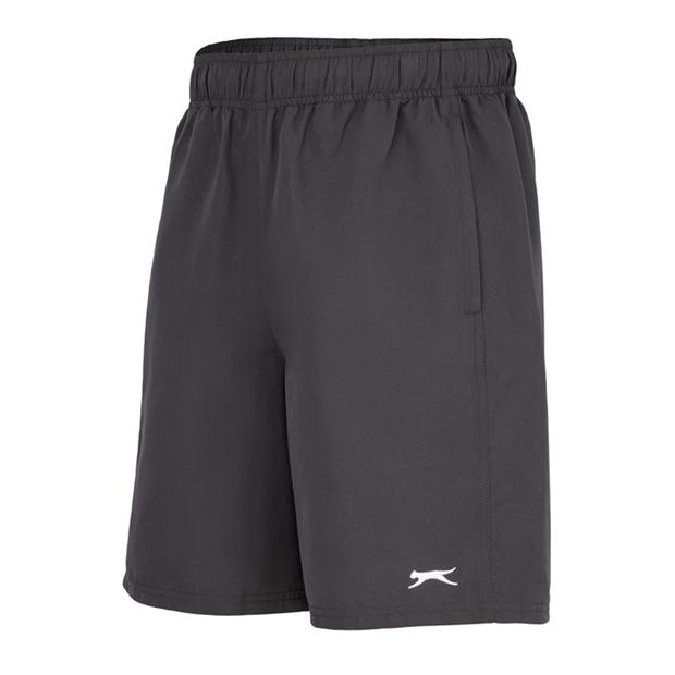 Pantaloni scurti Slazenger Woven pentru Barbati gri carbune