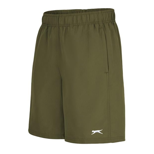 Pantaloni scurti Slazenger Woven pentru Barbati kaki