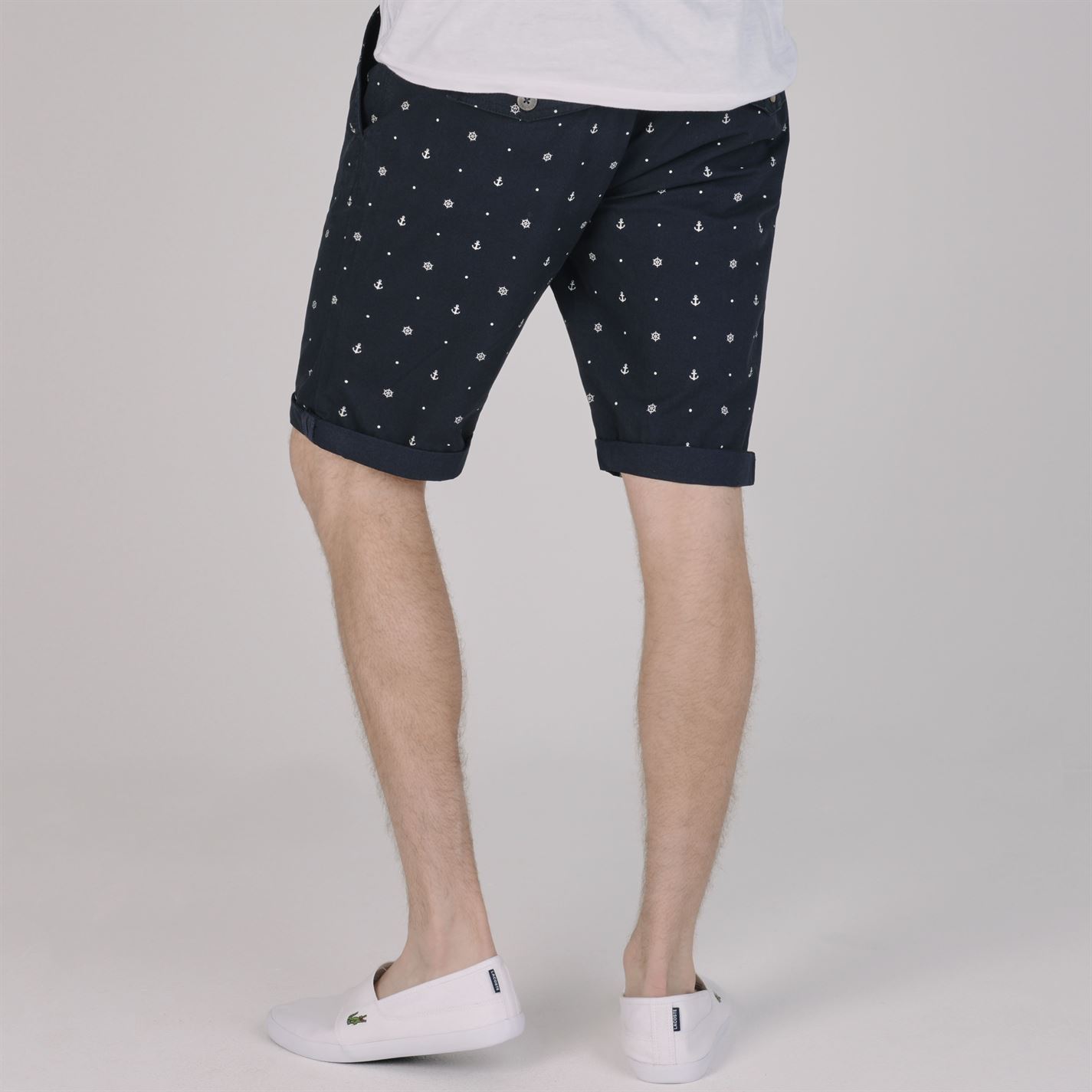 Pantaloni scurti SoulCal Deluxe Anchor Chino bleumarin