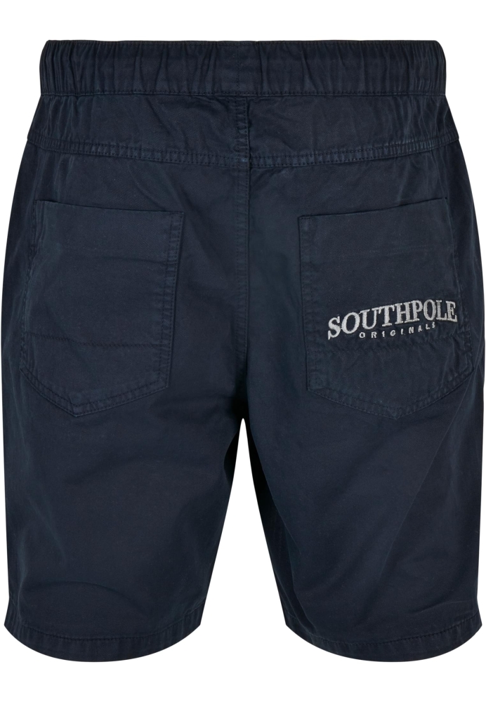 Pantaloni scurti Southpole Twill bleumarin