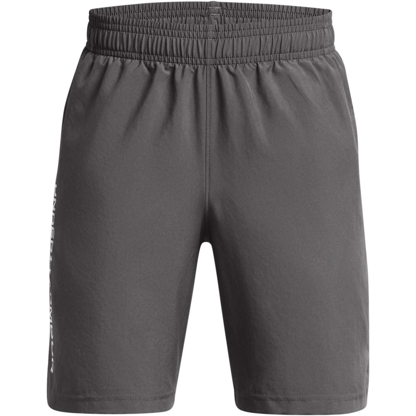 Pantaloni scurti Under ARMOUR UA Tech™ Woven Wordmark pentru baieti gri