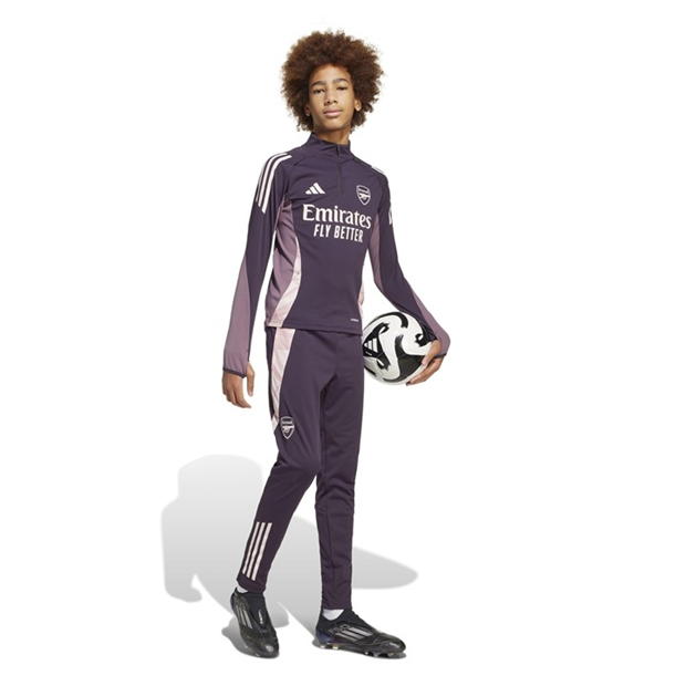 Pantaloni sport antrenament adidas Arsenal Juniors aurora negru