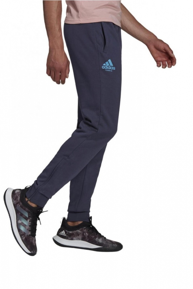 Pantaloni sport barbati adidas cath graph bleumarin