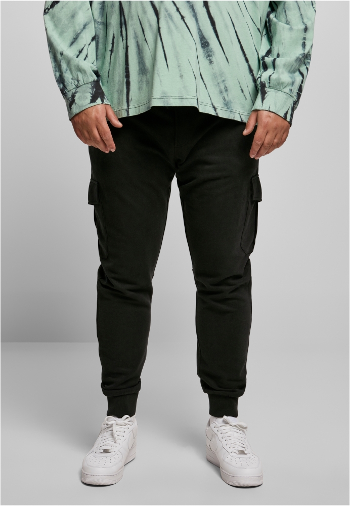 Pantaloni sport Fitted Cargo gri Urban Classics