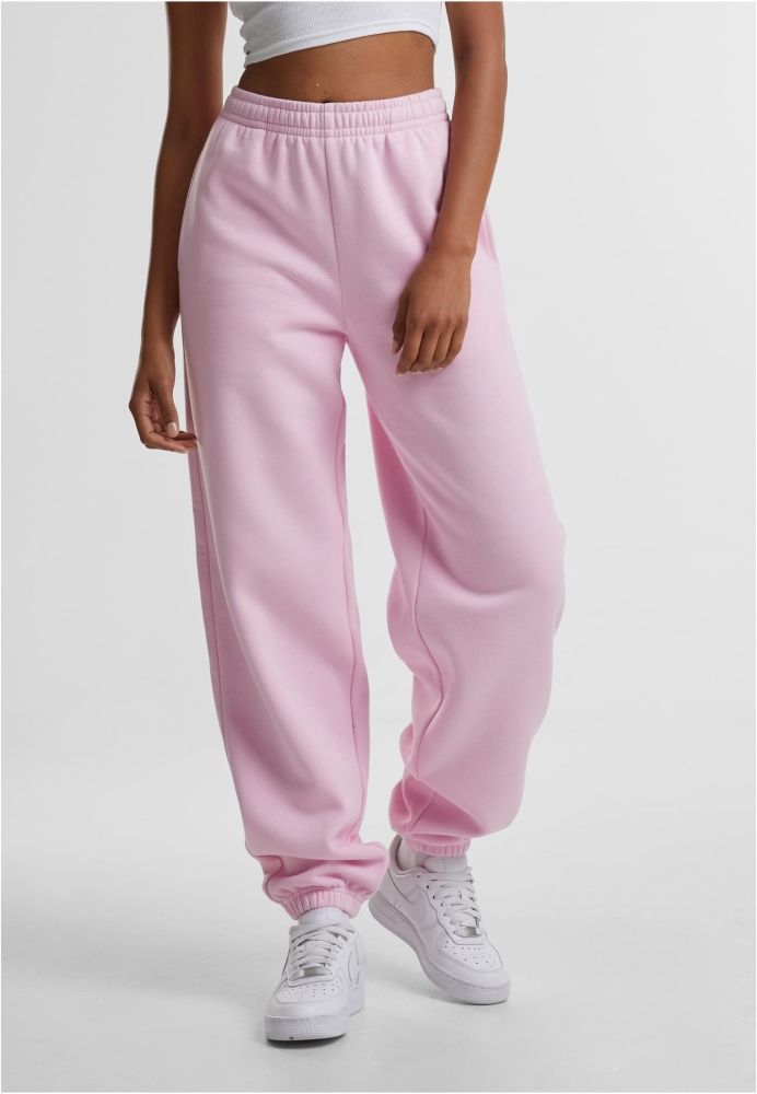 Pantaloni sport Fluffy pentru Femei softpink Urban Classics