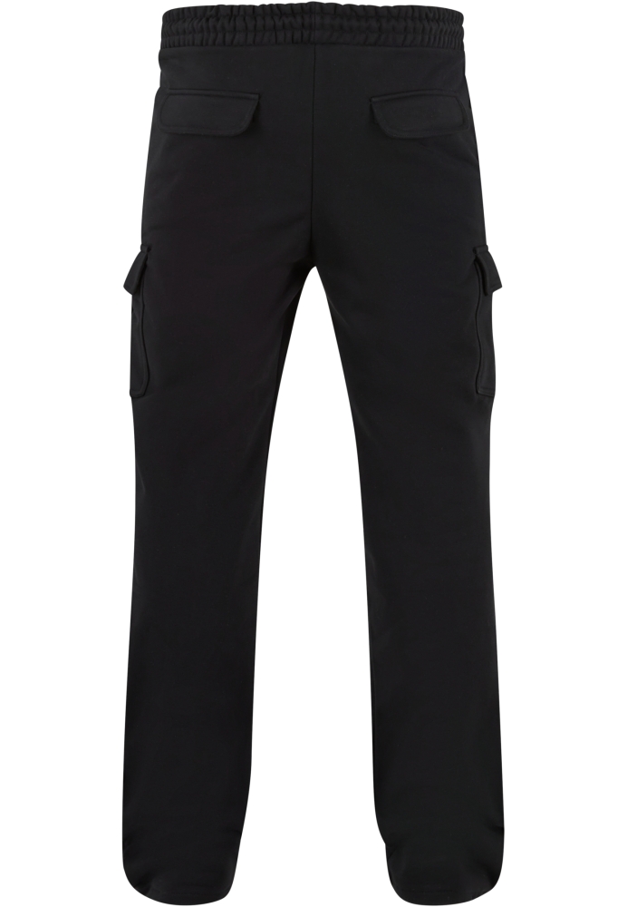 Pantaloni sport Heavy Straight Leg Cargo negru Urban Classics